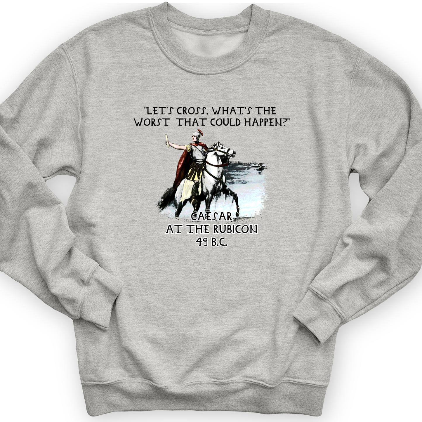 Caesar Cross Rubicon Crewneck Sport Grey / S