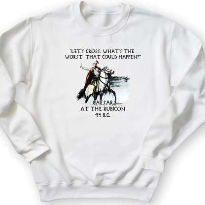 Caesar Cross Rubicon Crewneck White / S