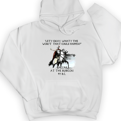 Caesar Cross Rubicon Hoodie White / S
