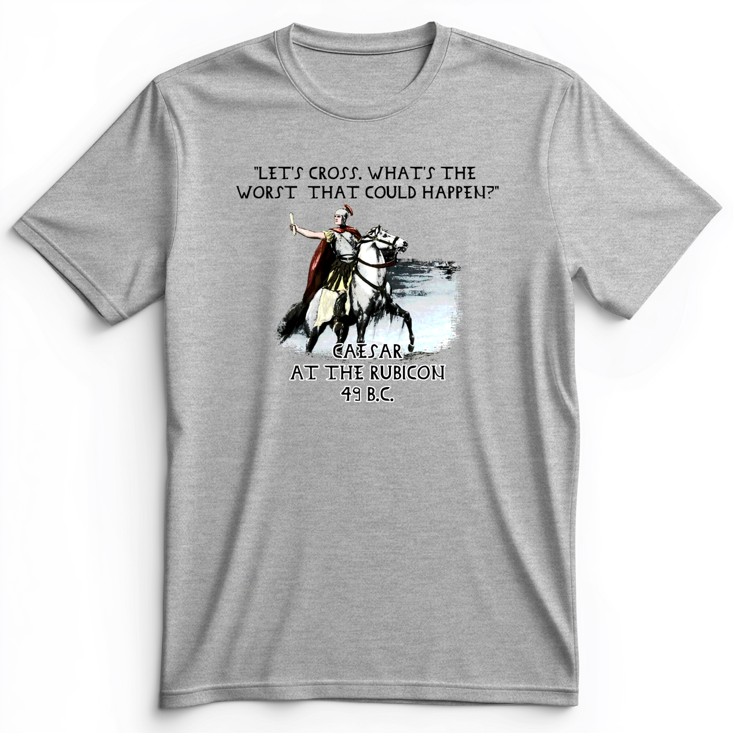 Caesar Cross Rubicon Premium Tee Athletic Heather / S