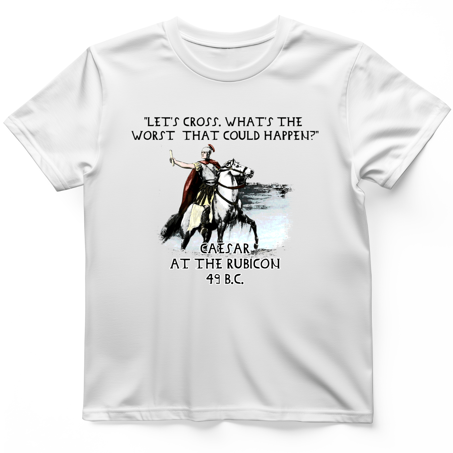 Caesar Cross Rubicon T-Shirt White / S