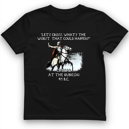 Caesar Cross Rubicon T-Shirt Black / S