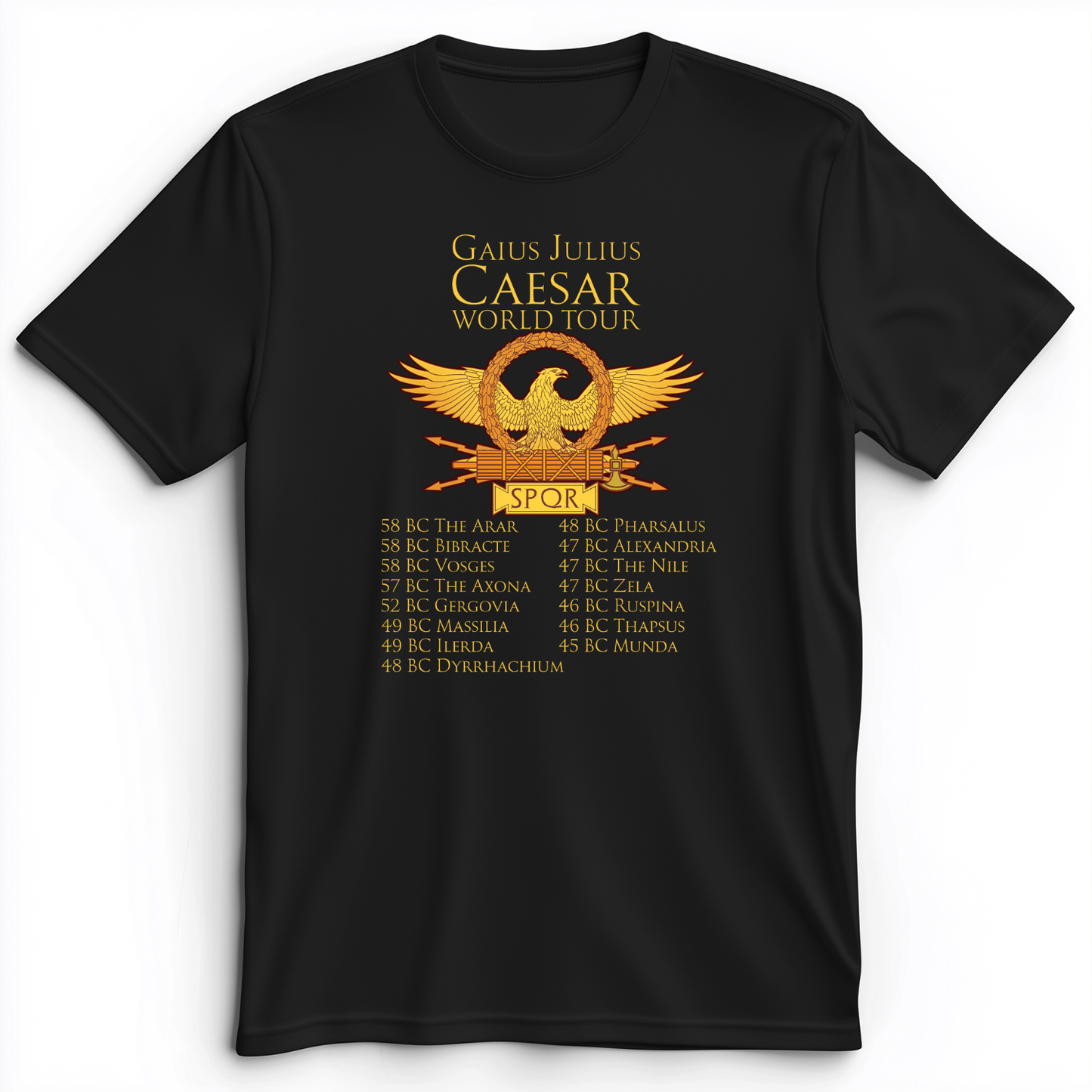 Caesar World Tour Premium Tee Black / S