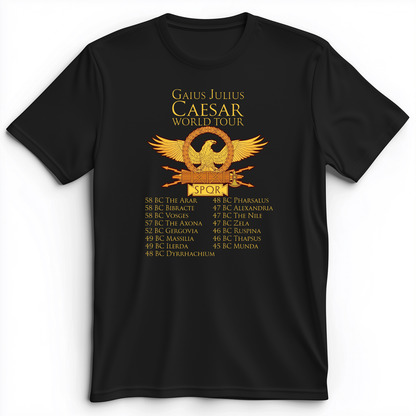 Caesar World Tour Premium Tee Black / S