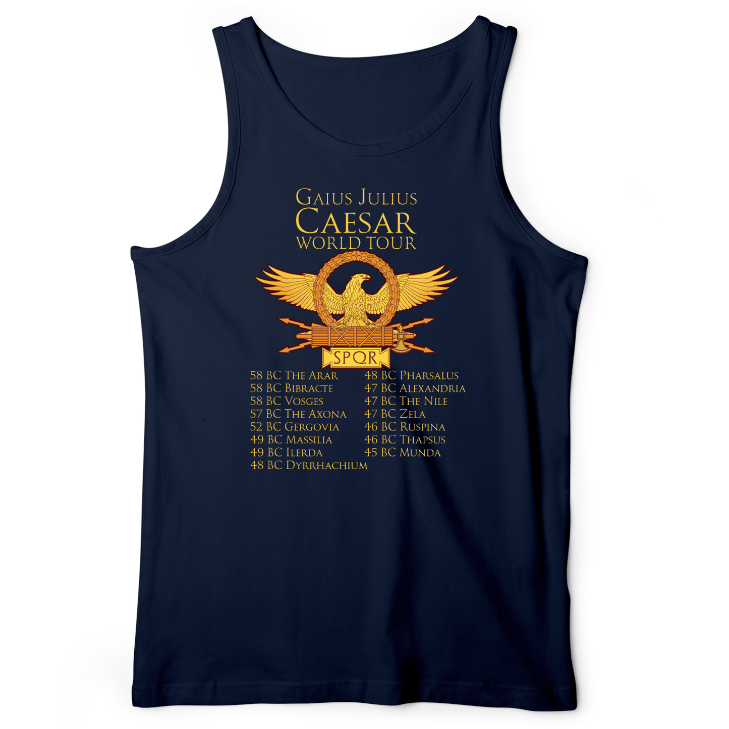 Caesar World Tour Tank Navy / XS