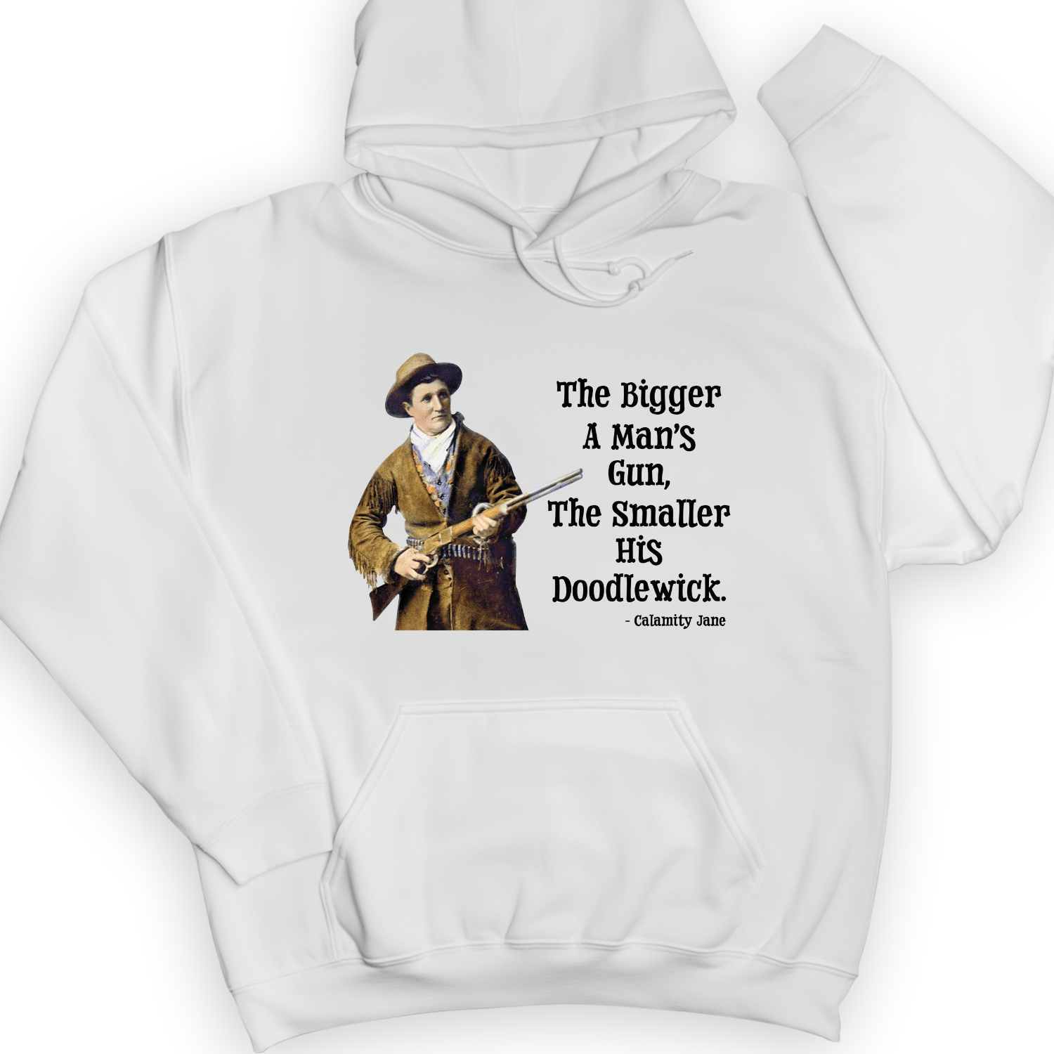 Calamity Jane Hoodie White / S