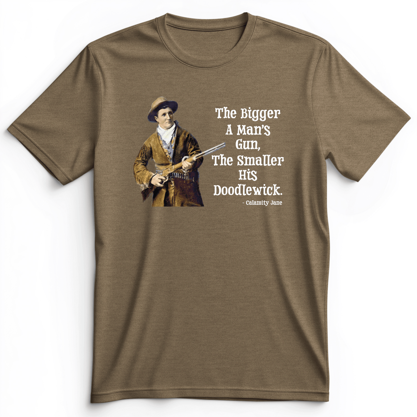 Calamity Jane Premium Tee Heather Olive / S