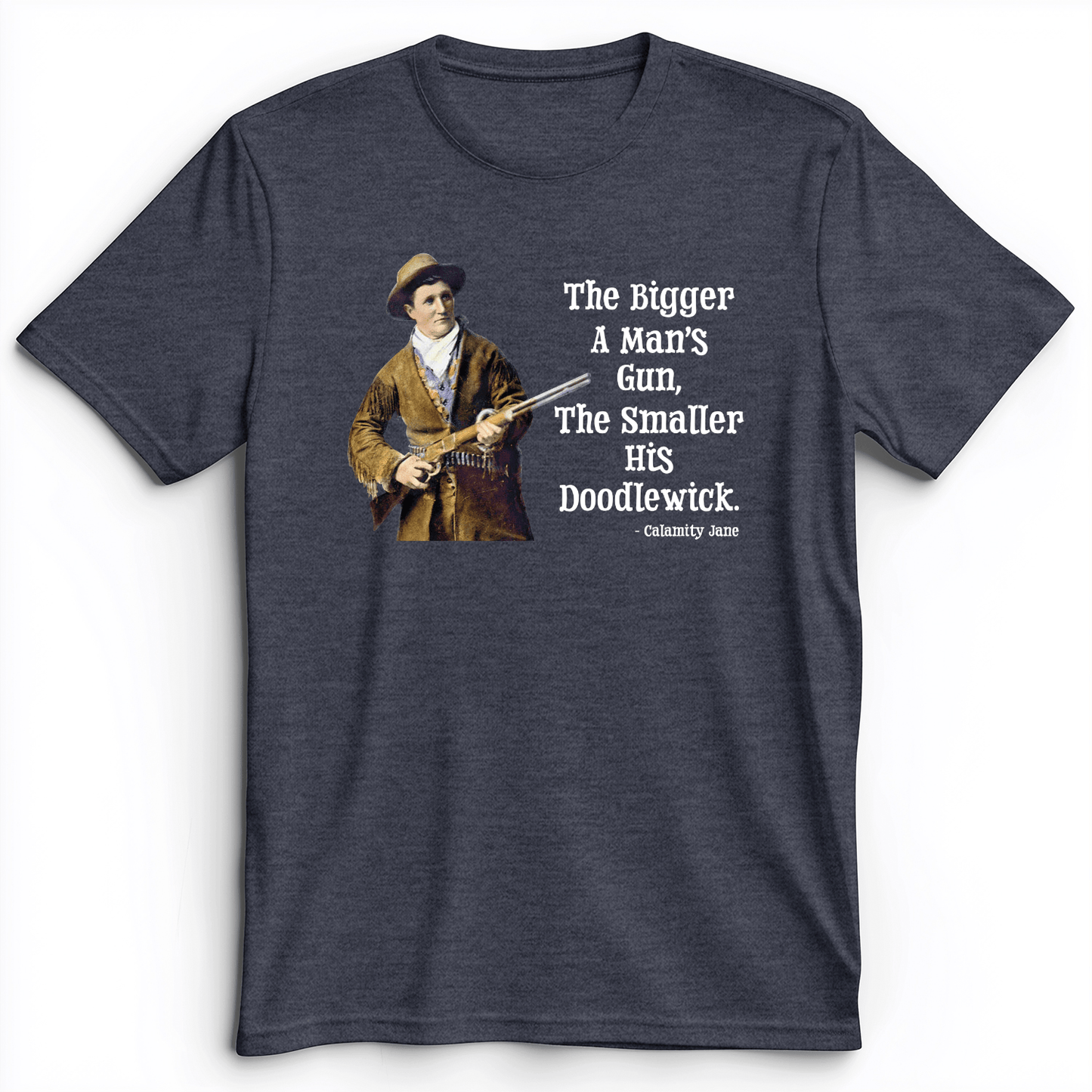 Calamity Jane Premium Tee Heather Navy / S