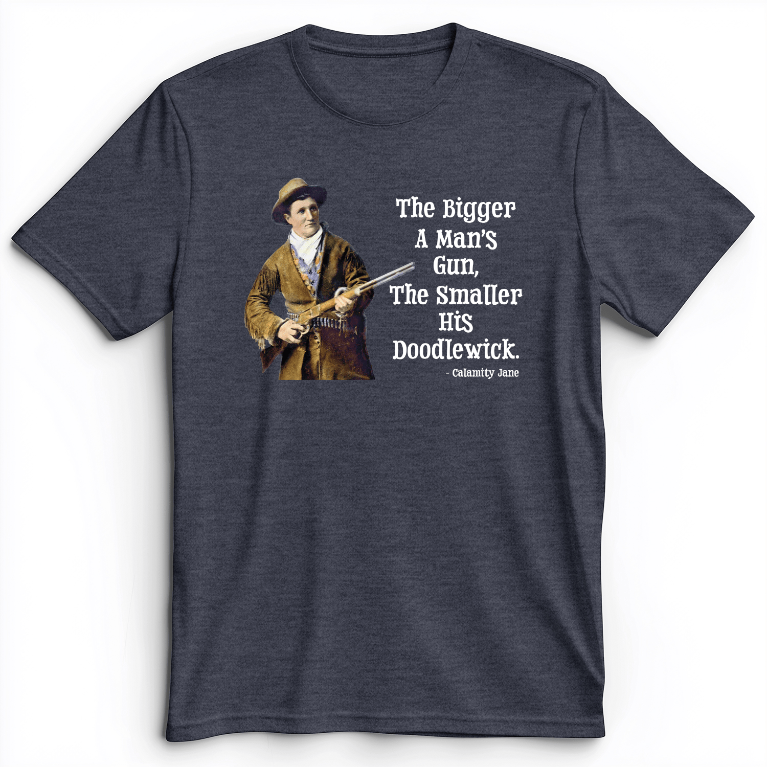 Calamity Jane Premium Tee Heather Navy / S