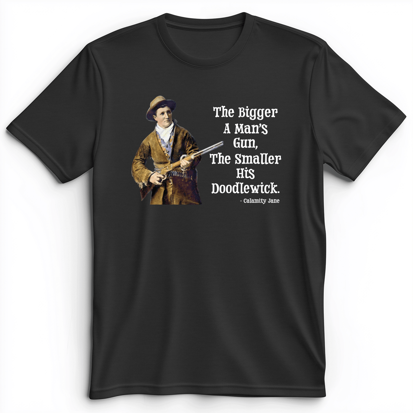 Calamity Jane Premium Tee Dark Grey Heather / S