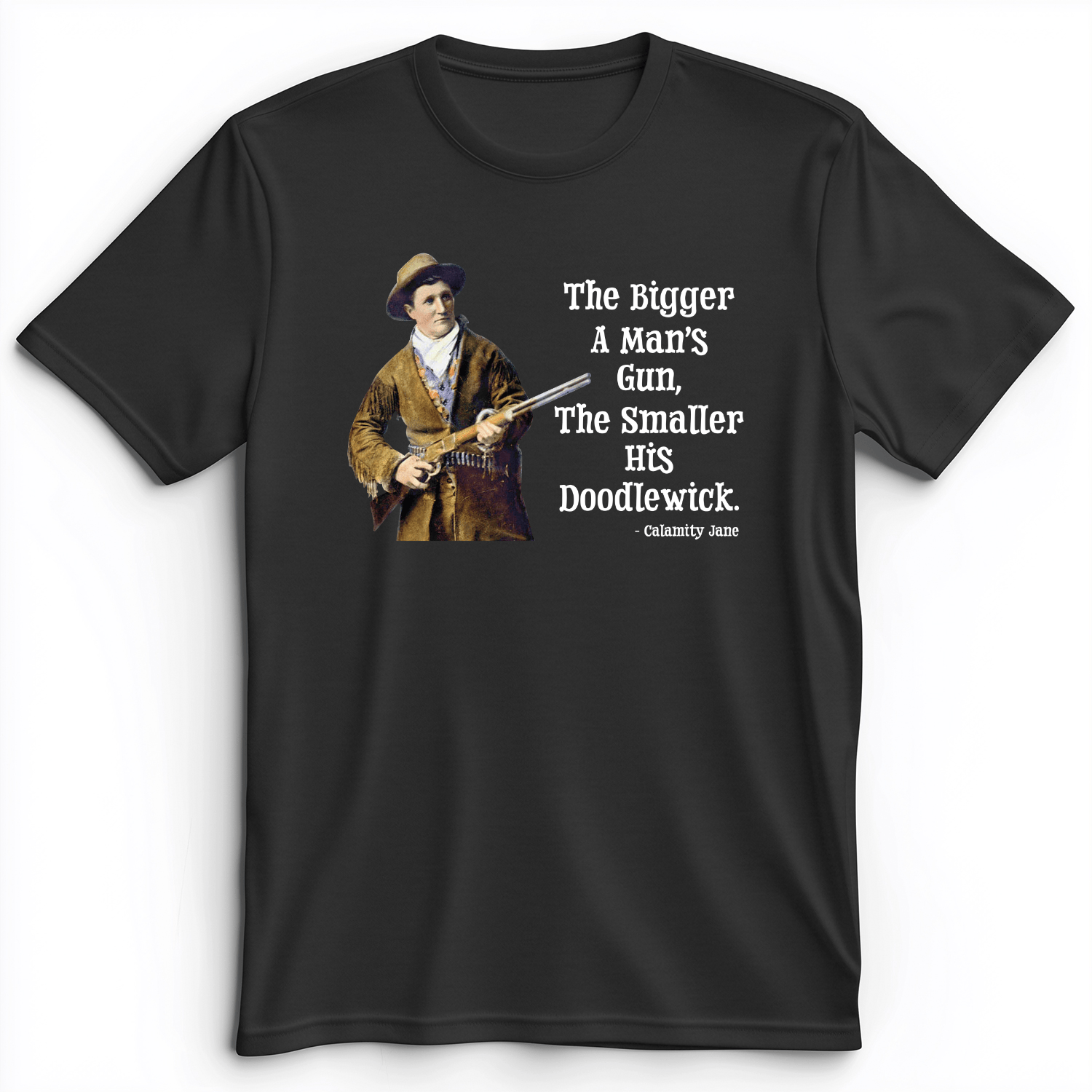 Calamity Jane Premium Tee Dark Grey Heather / S