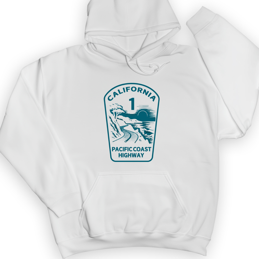 California Hoodie White / S