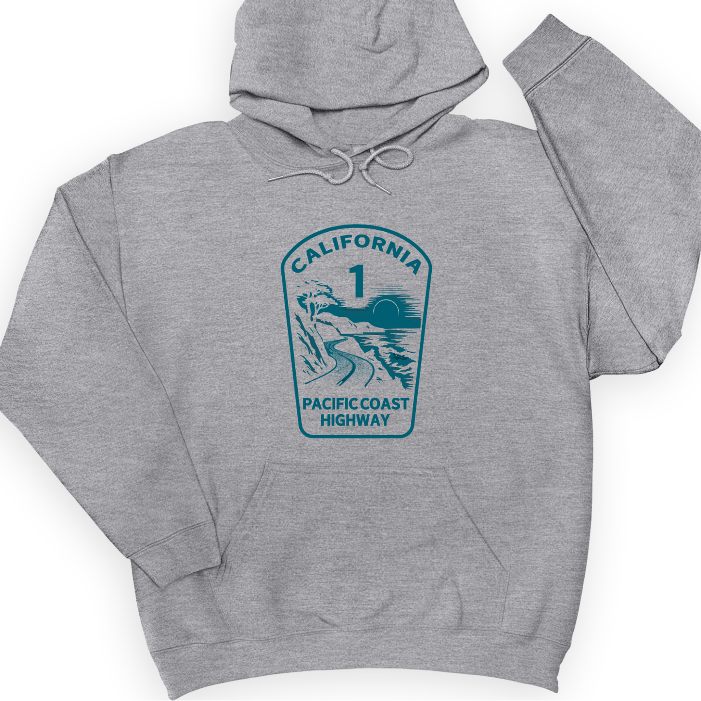 California Hoodie Sport Grey / S