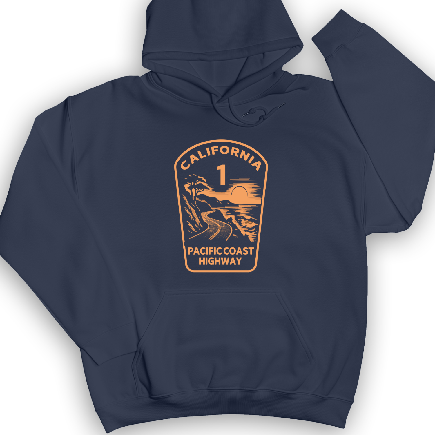 California Hoodie Navy / S