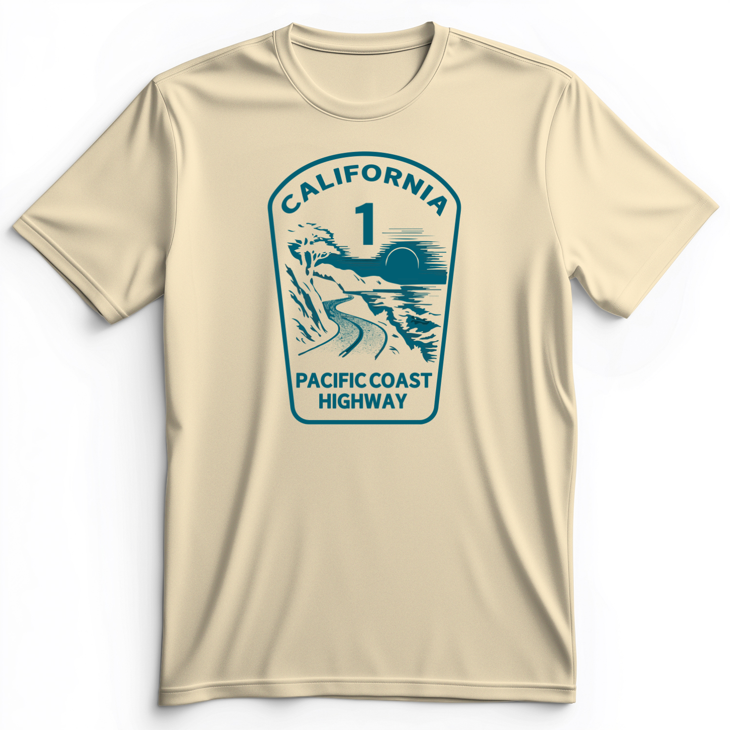 California Premium Tee Natural / S