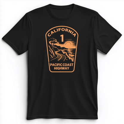 California Premium Tee Black / S