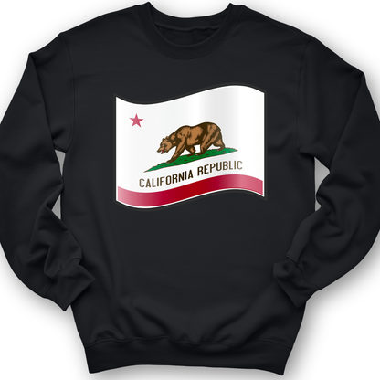 California Republic Crewneck Black / S