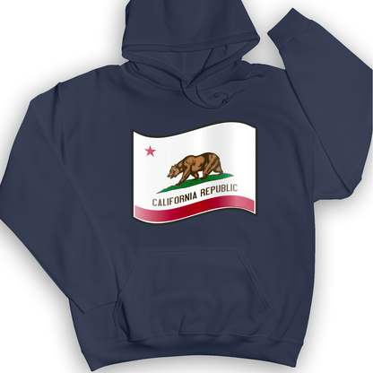California Republic Hoodie Navy / S