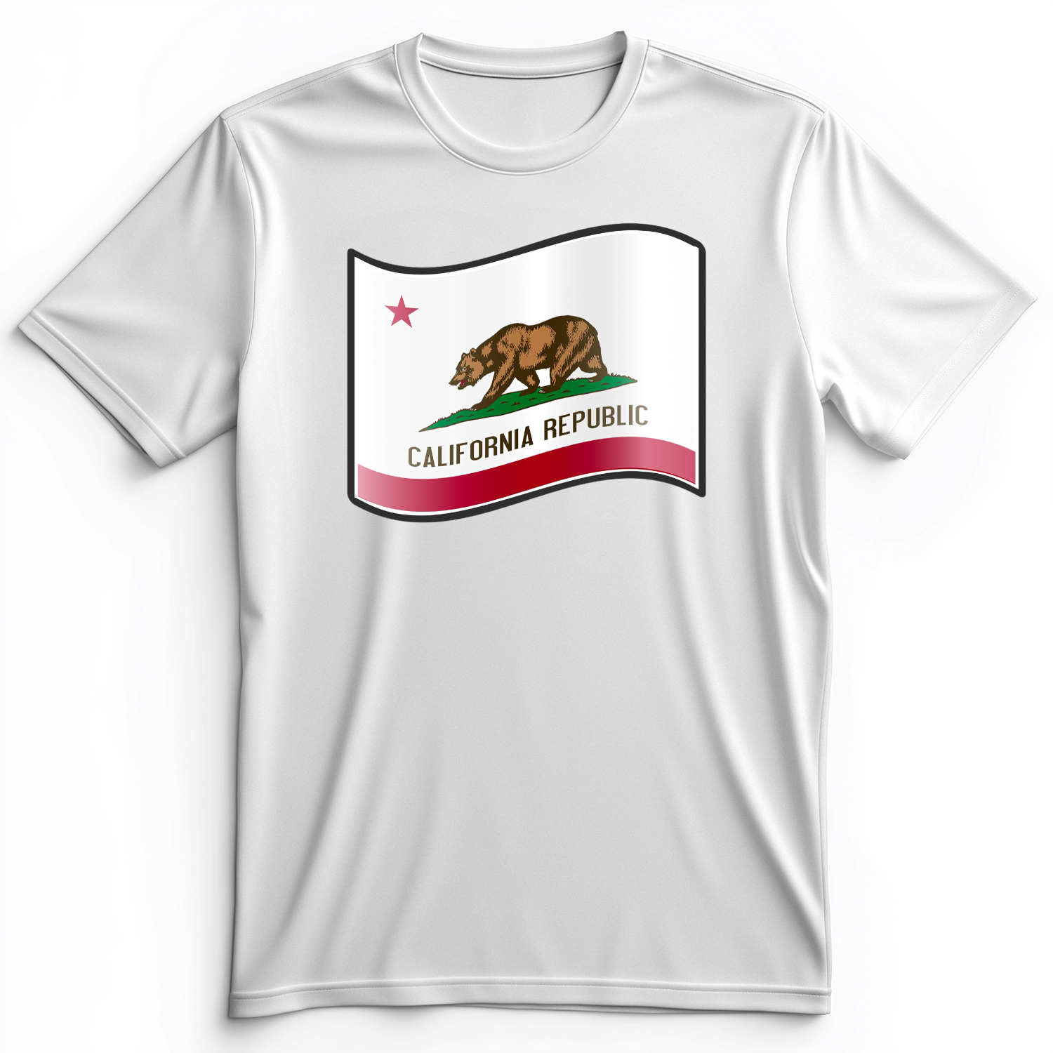 California Republic Premium Tee White / S