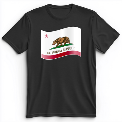 California Republic Premium Tee Dark Grey Heather / S