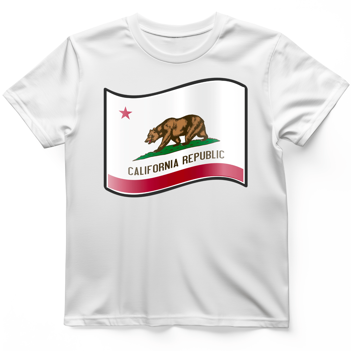 California Republic T-Shirt White / S