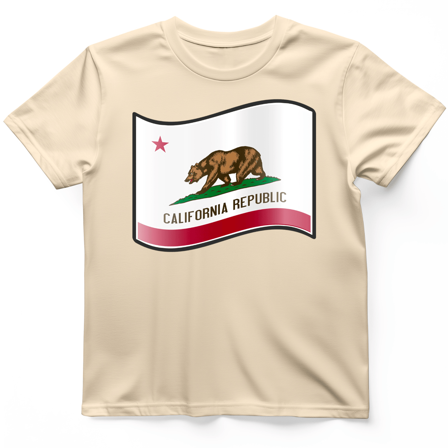 California Republic T-Shirt Natural / S