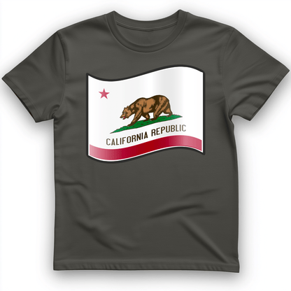 California Republic T-Shirt Charcoal / S
