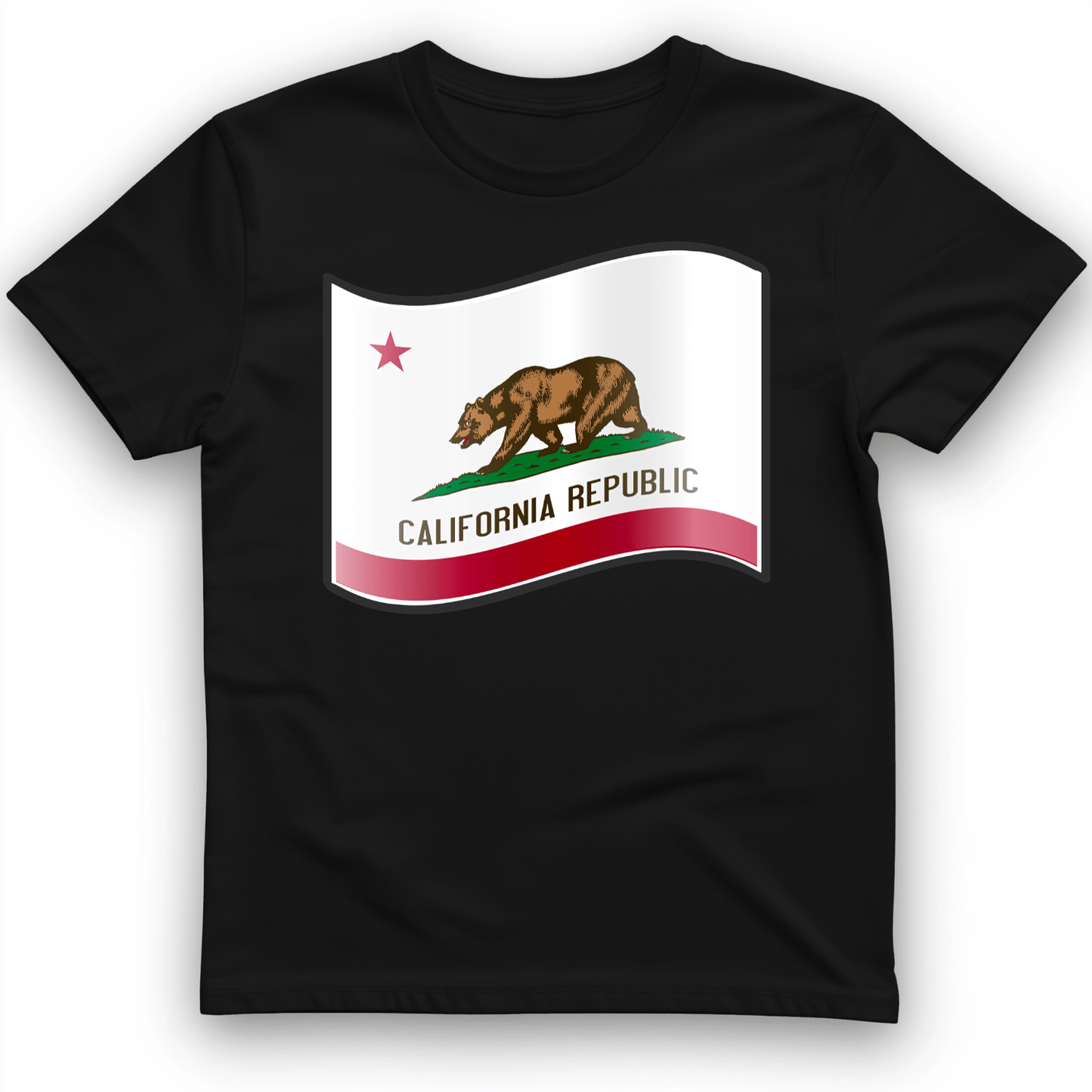 California Republic T-Shirt Black / S