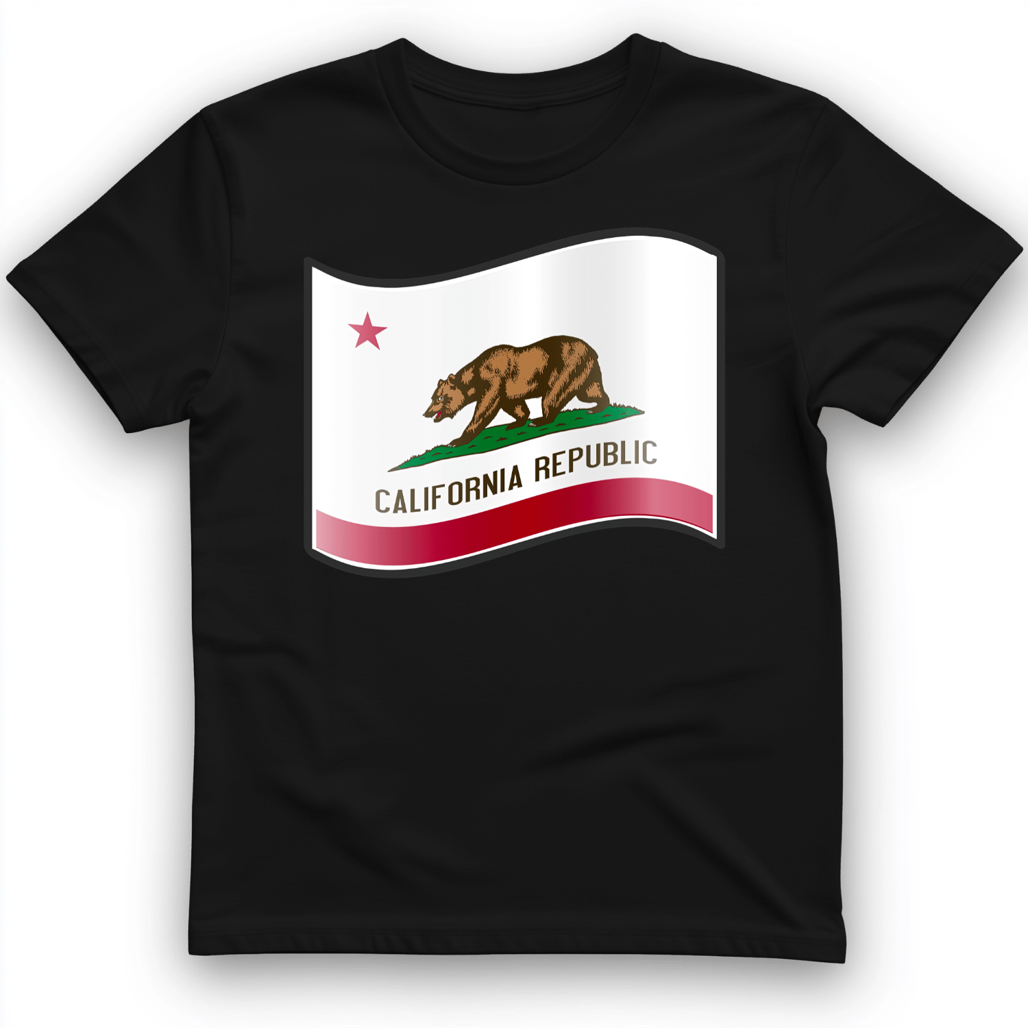 California Republic T-Shirt Black / S