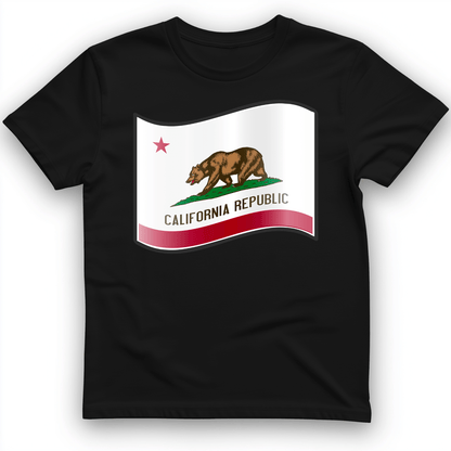 California Republic T-Shirt Black / S