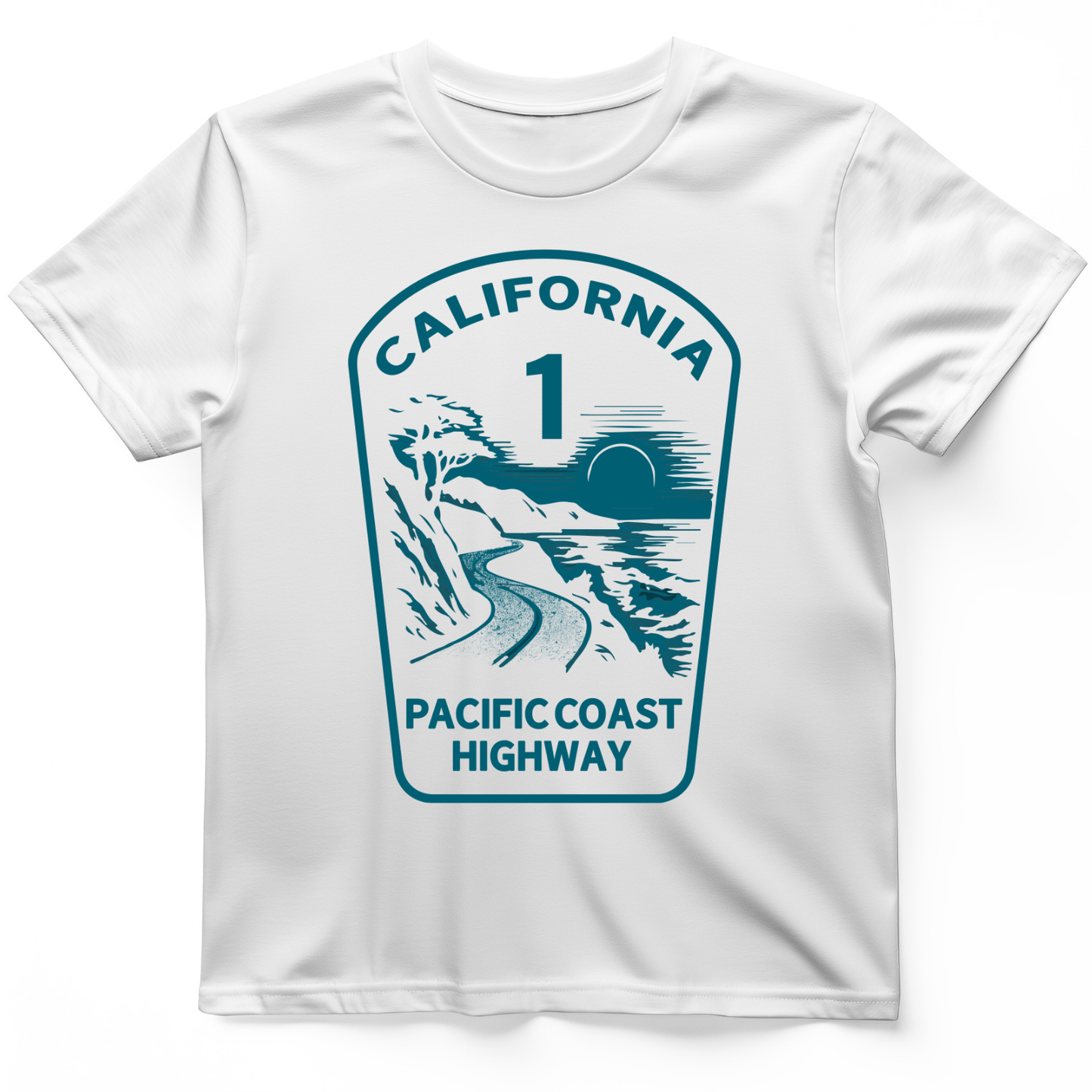 California T-Shirt White / S