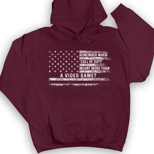 Call of Duty Hoodie Maroon / S