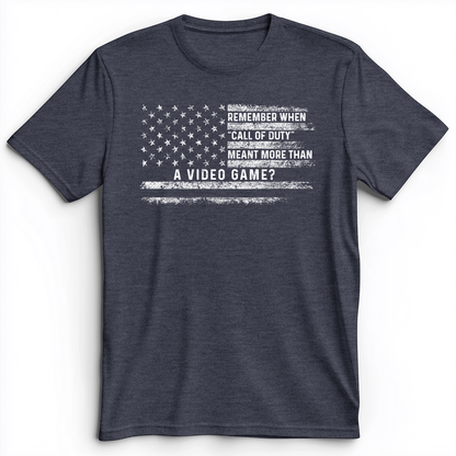 Call of Duty Premium Tee Heather Navy / S