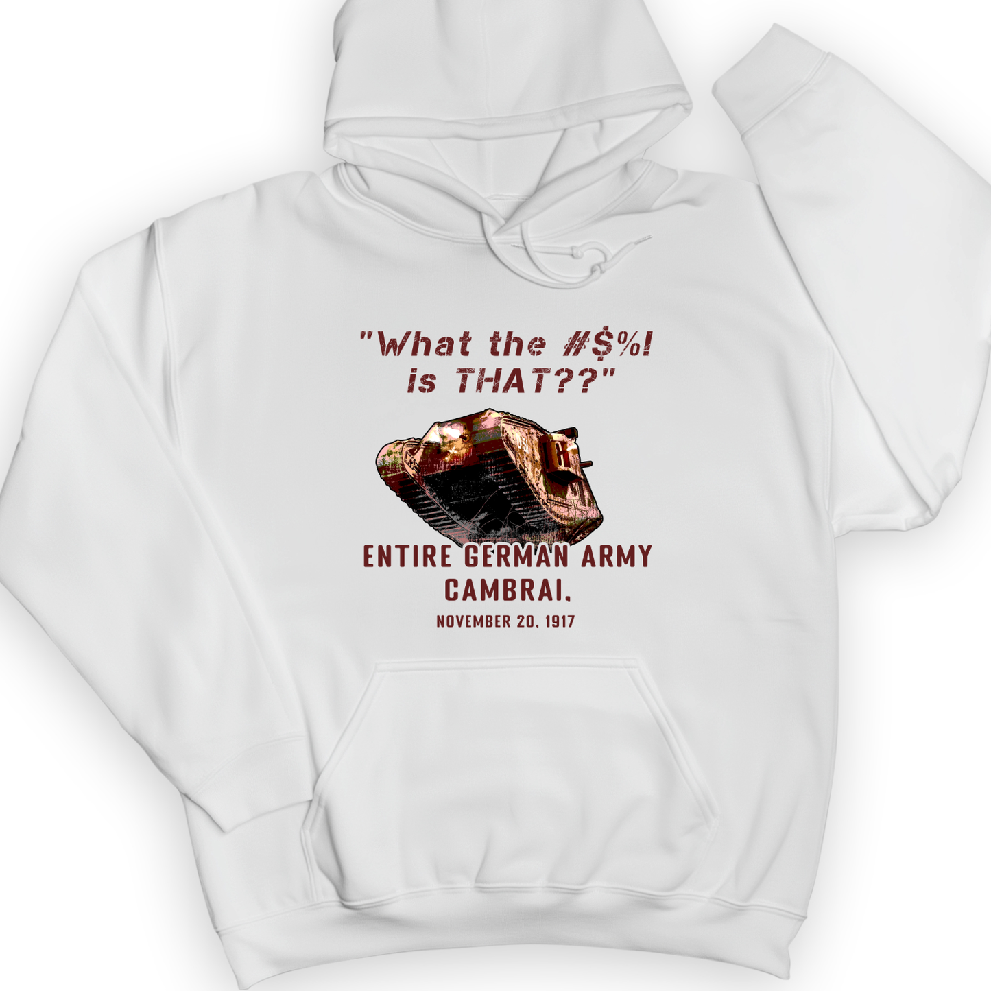 Cambrai 1917 Hoodie White / S