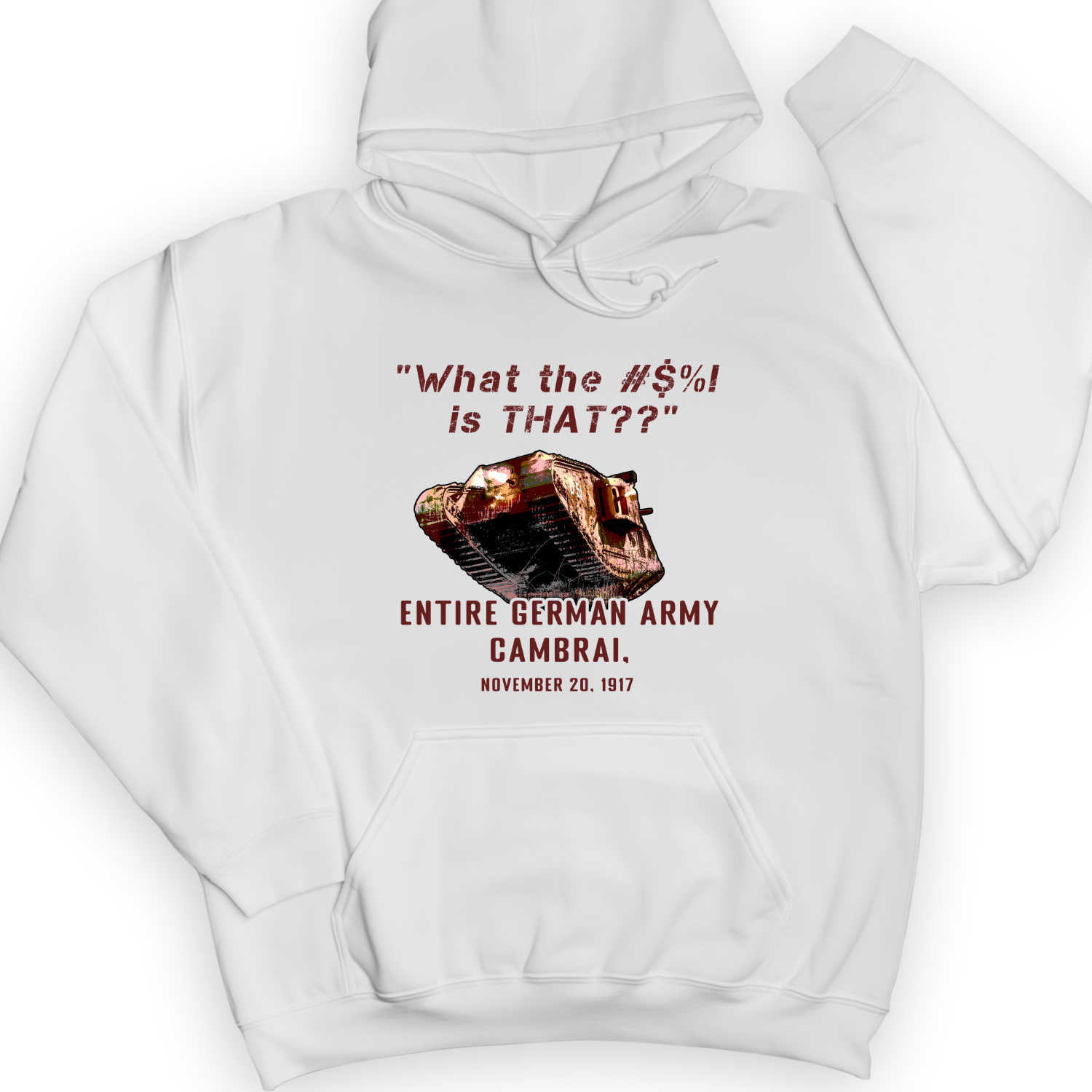 Cambrai 1917 Hoodie White / S