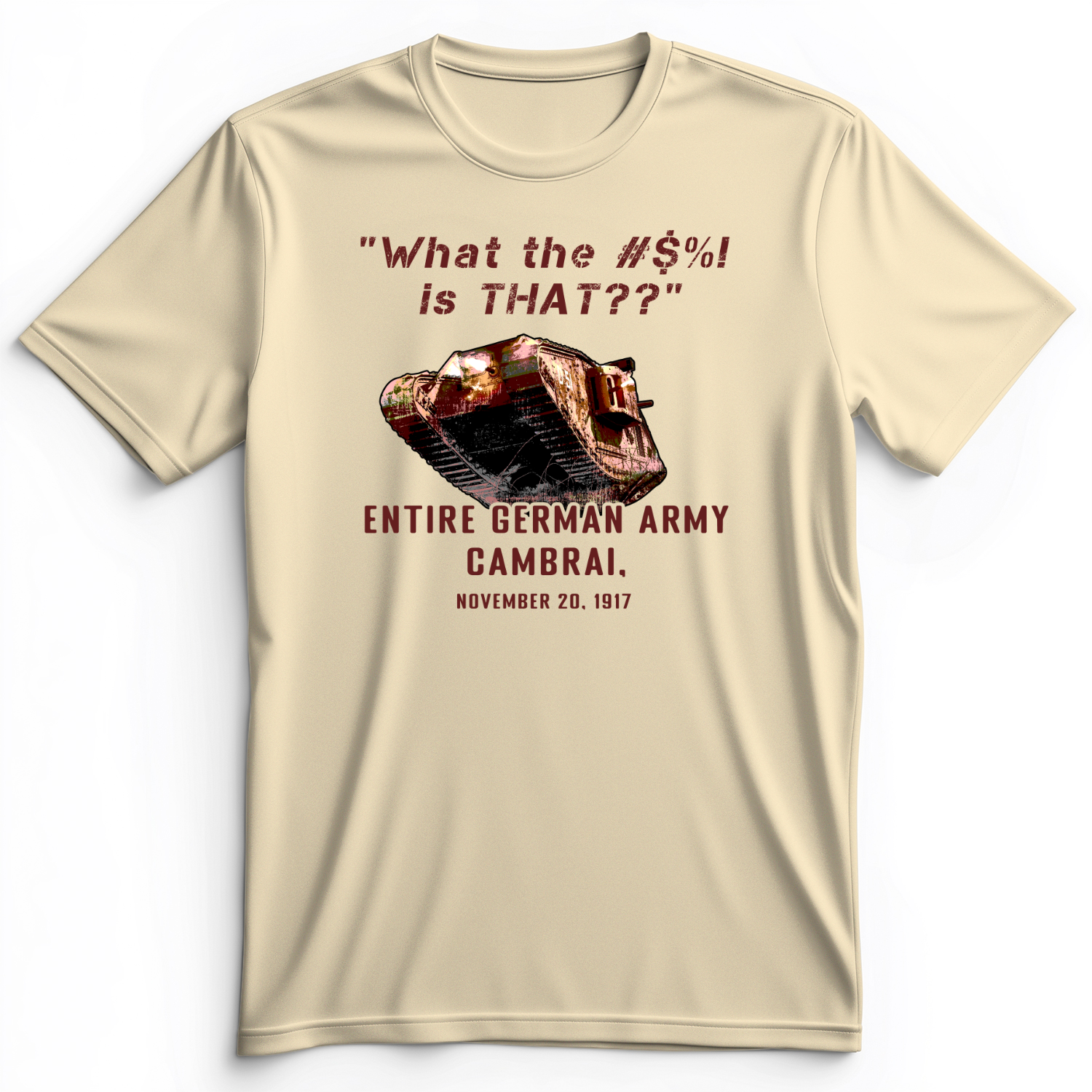Cambrai 1917 Premium Tee Natural / S