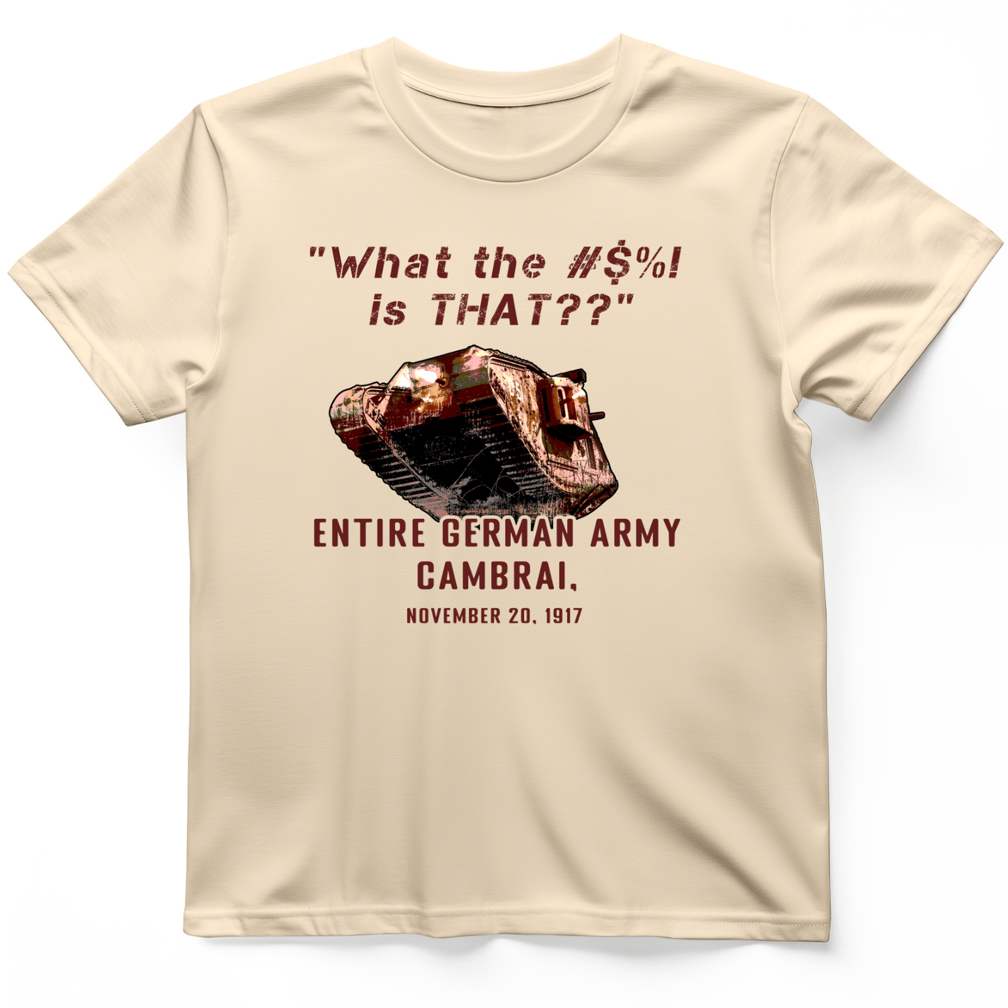 Cambrai 1917 T-Shirt Natural / S