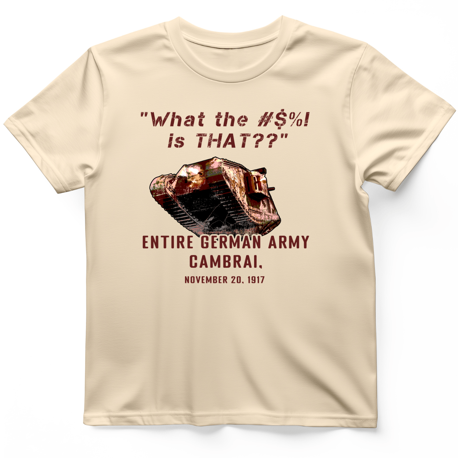 Cambrai 1917 T-Shirt Natural / S