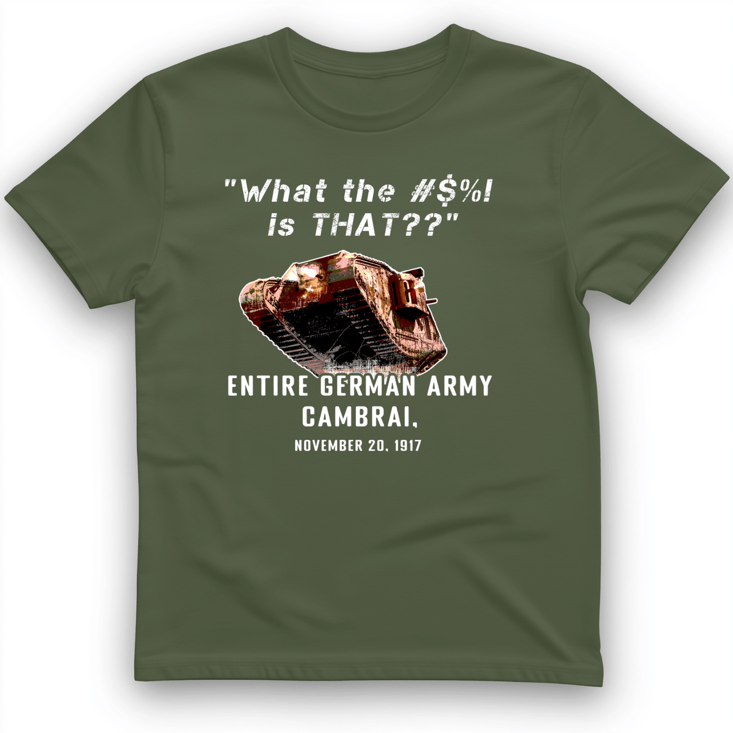 Cambrai 1917 T-Shirt Military Green / S