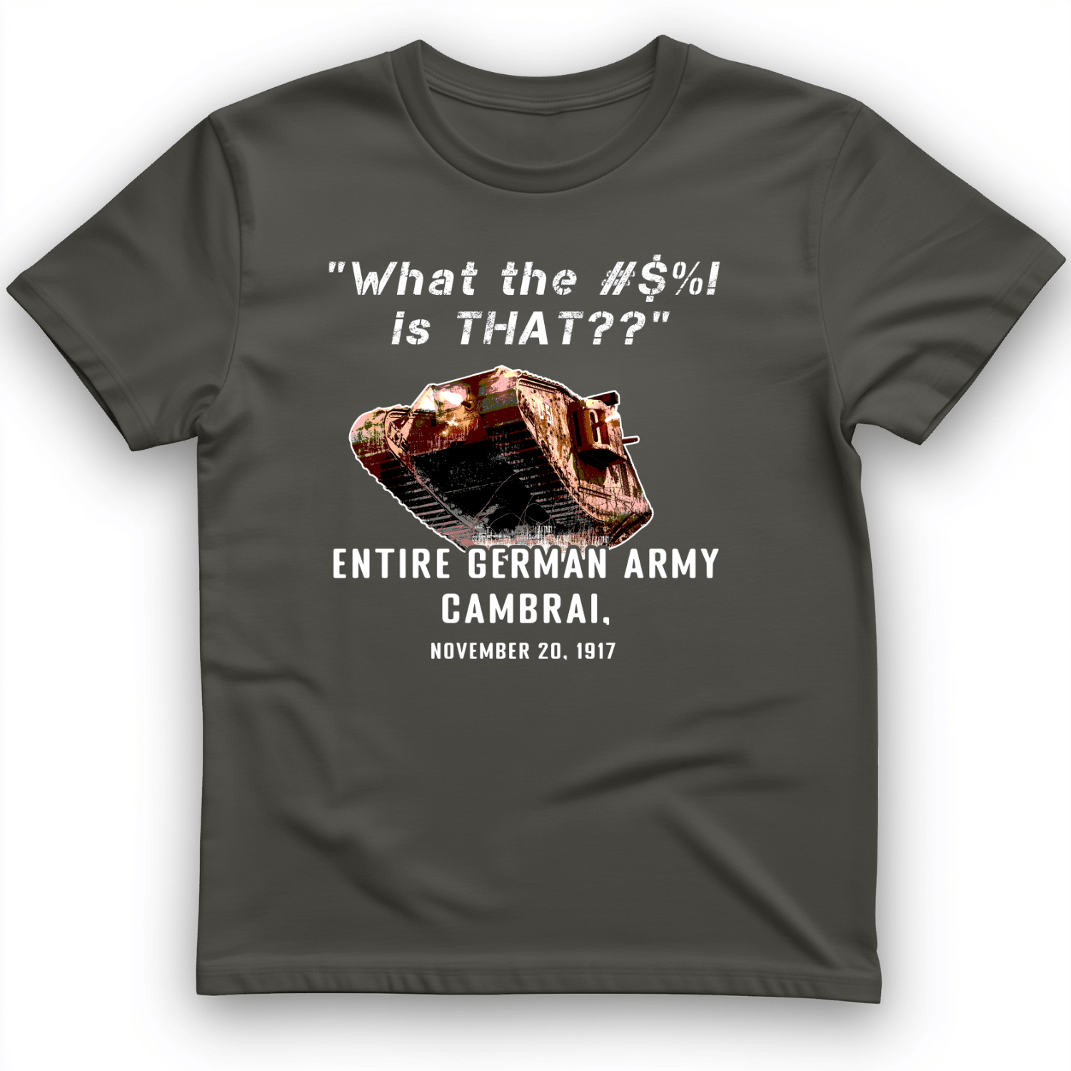 Cambrai 1917 T-Shirt Charcoal / S