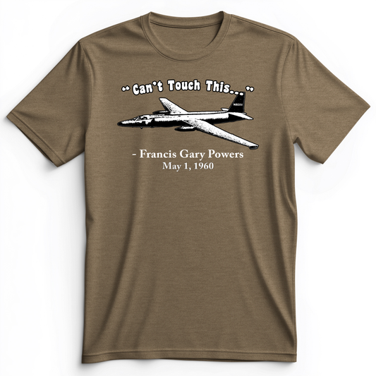 Can't Touch This Premium Tee Heather Olive / S