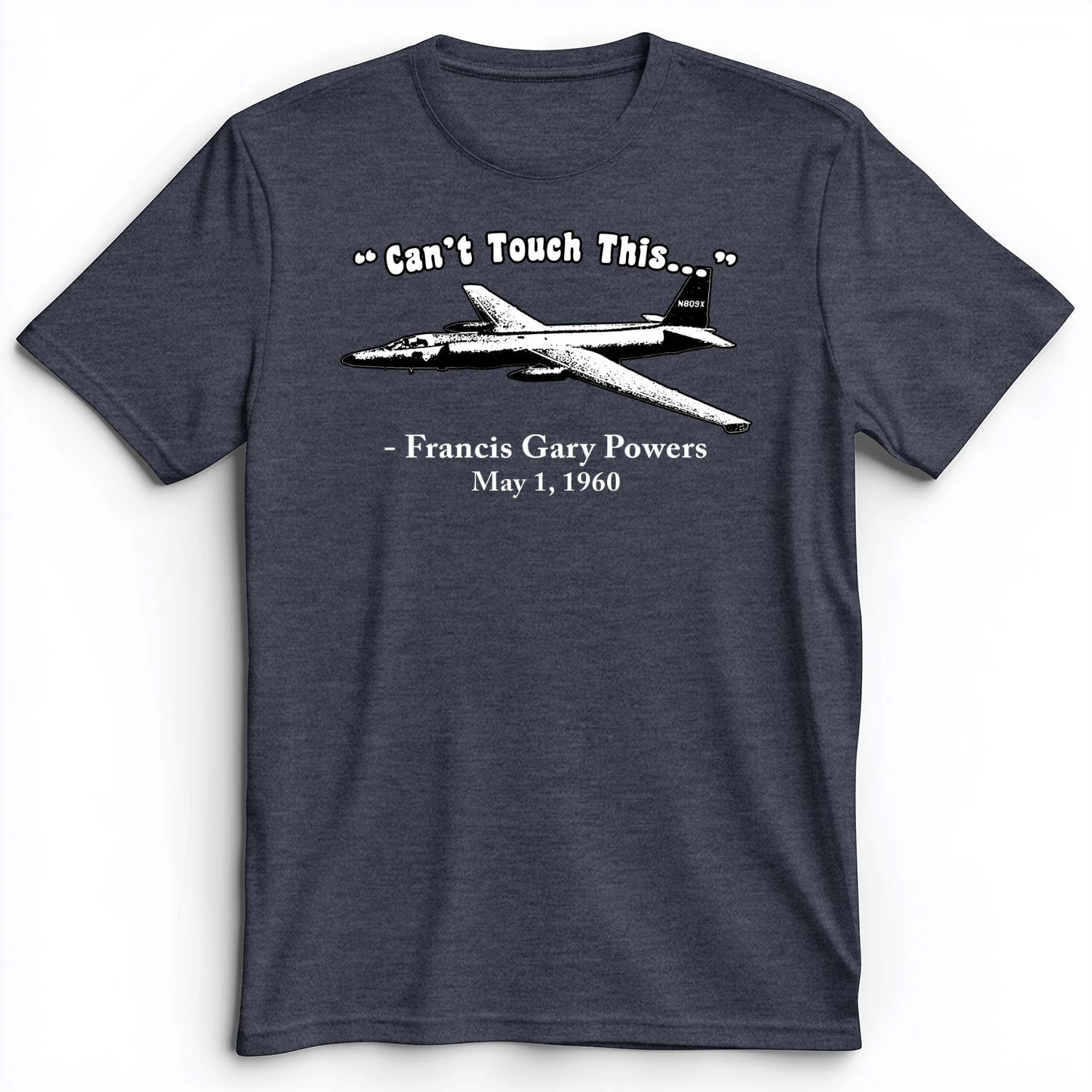 Can't Touch This Premium Tee Heather Navy / S