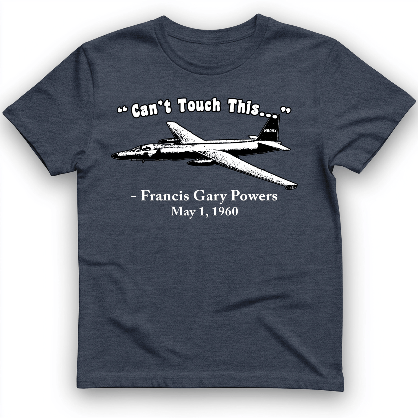 Can't Touch This T-Shirt Heather Navy / S