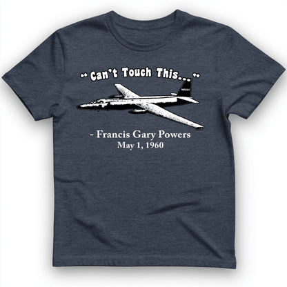 Can't Touch This T-Shirt Heather Navy / S