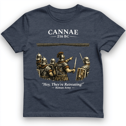 Cannae T-Shirt Heather Navy / S