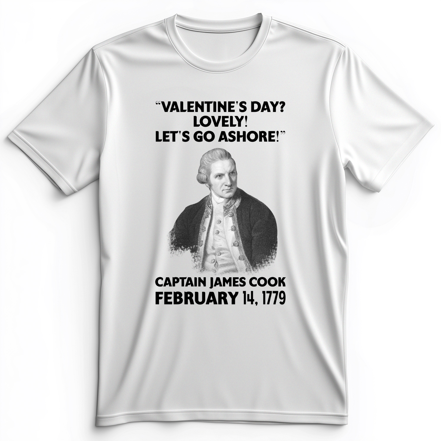 Captain Cook Premium Tee White / S