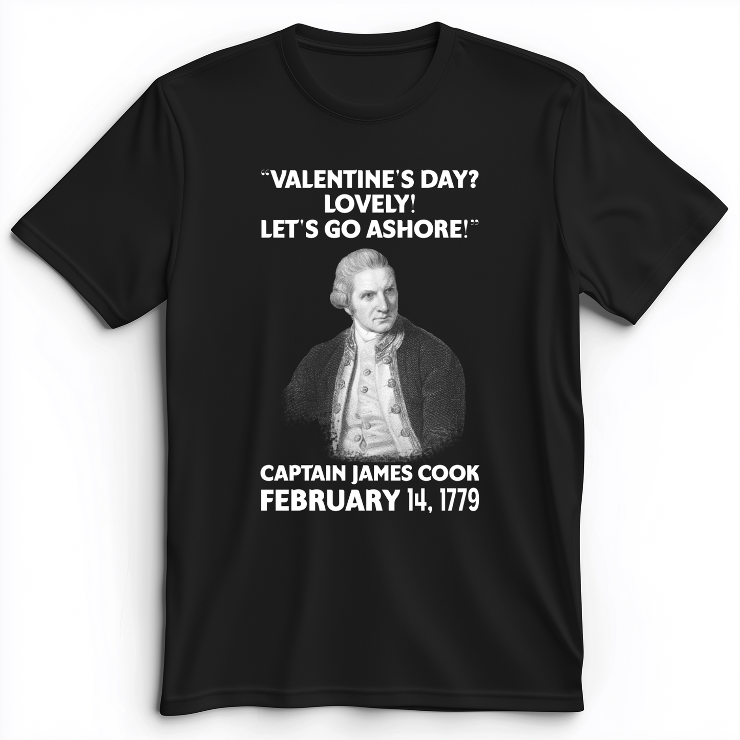 Captain Cook Premium Tee Black / S