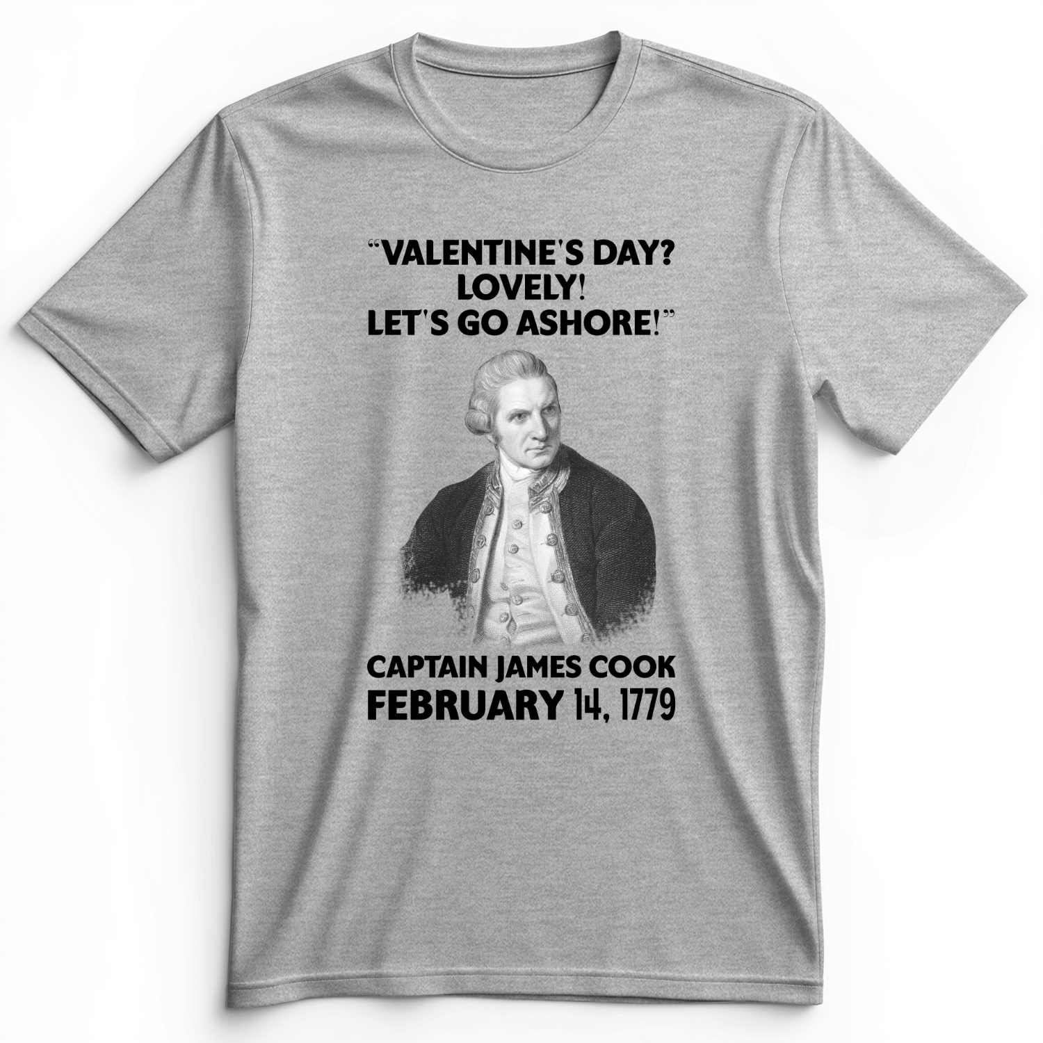 Captain Cook Premium Tee Athletic Heather / S