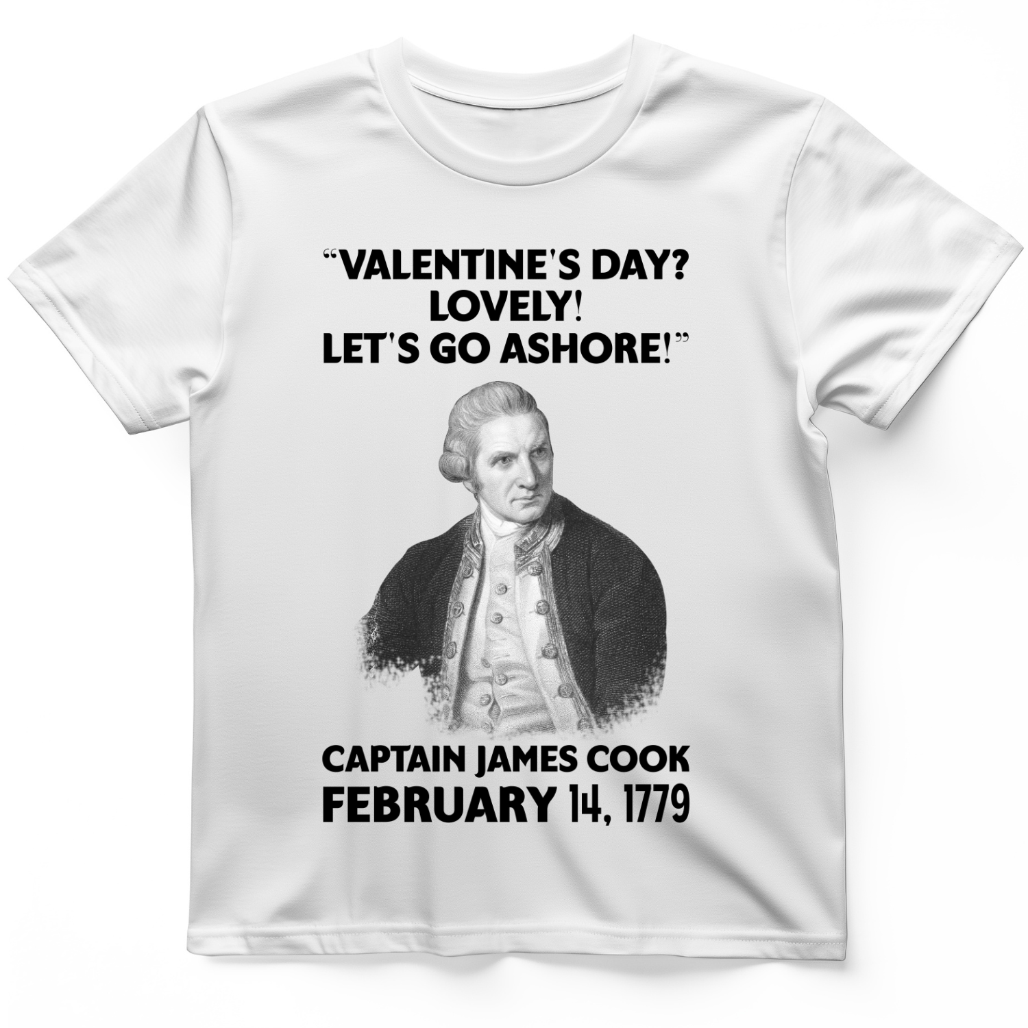 Captain Cook T-Shirt White / S