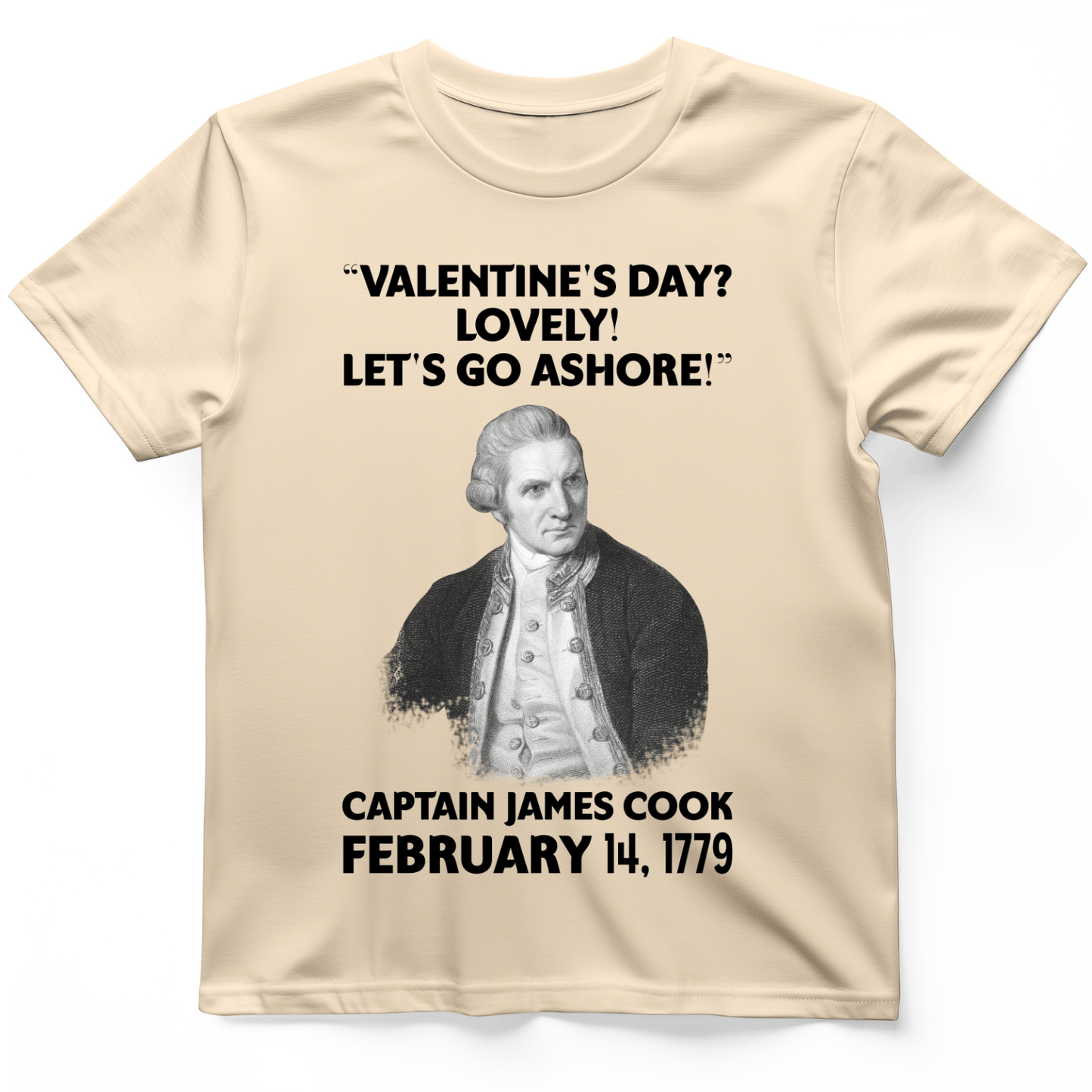 Captain Cook T-Shirt Natural / S